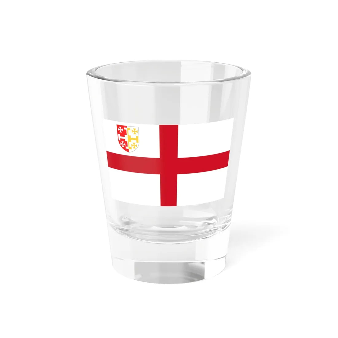 Flag of the Diocese of Lichfield v2 (England) Shot Glass 1.5oz 1.5oz - Go Mug Yourself