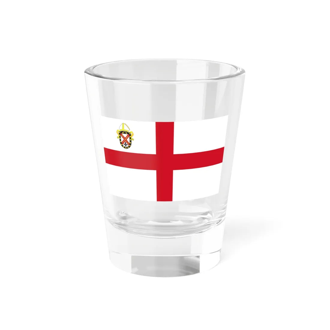 Flag of the Diocese of Truro (England) Shot Glass 1.5oz 1.5oz - Go Mug Yourself