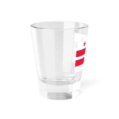 Flag of the District of Columbia 3-2 (United States) Shot Glass 1.5oz - Go Mug Yourself