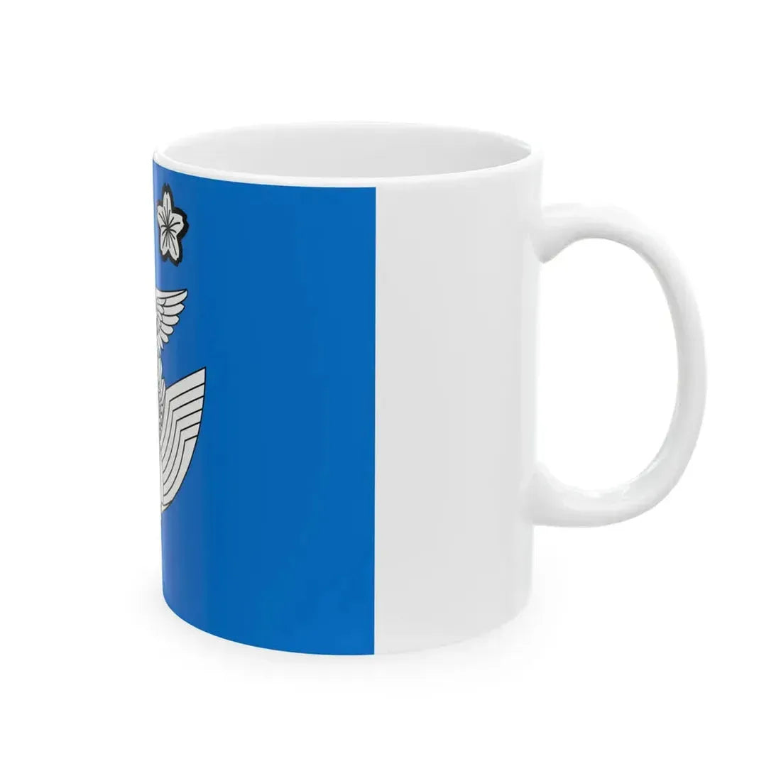 Flag of the Division Commander of the Air Self Defense Force Japan (Japan) White Coffee Mug - Go Mug Yourself