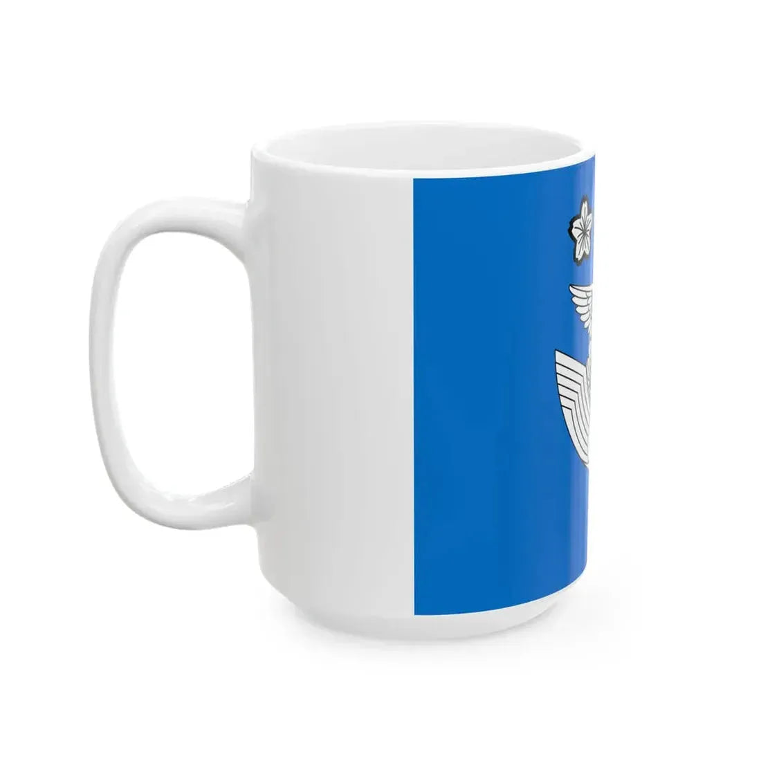 Flag of the Division Commander of the Air Self Defense Force Japan (Japan) White Coffee Mug - Go Mug Yourself
