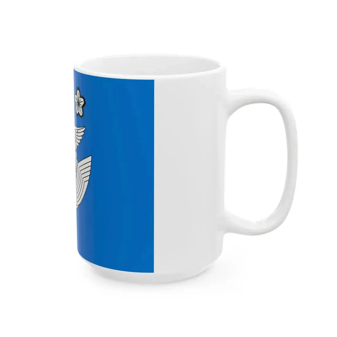 Flag of the Division Commander of the Air Self Defense Force Japan (Japan) White Coffee Mug - Go Mug Yourself