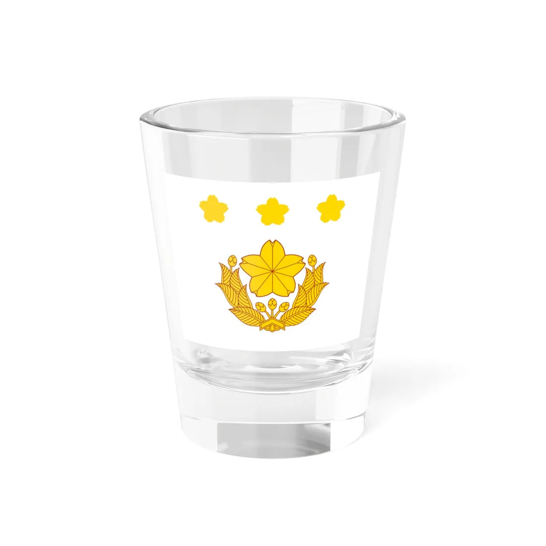 Flag of the Division Commander of the Ground Self-Defense Force Japan (Japan) Shot Glass 1.5oz 1.5oz - Go Mug Yourself