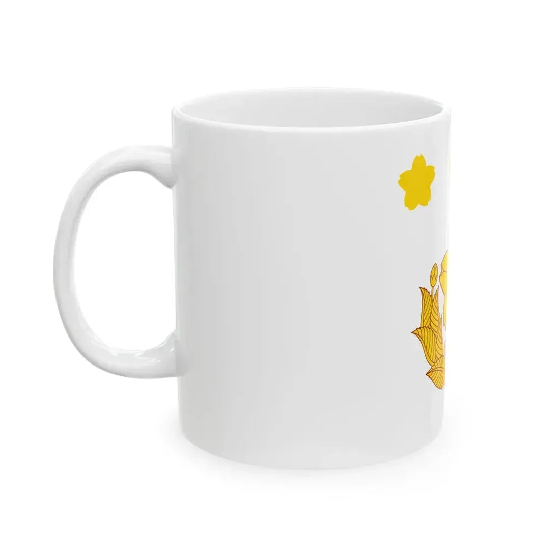 Flag of the Division Commander of the Ground Self-Defense Force Japan (Japan) White Coffee Mug - Go Mug Yourself