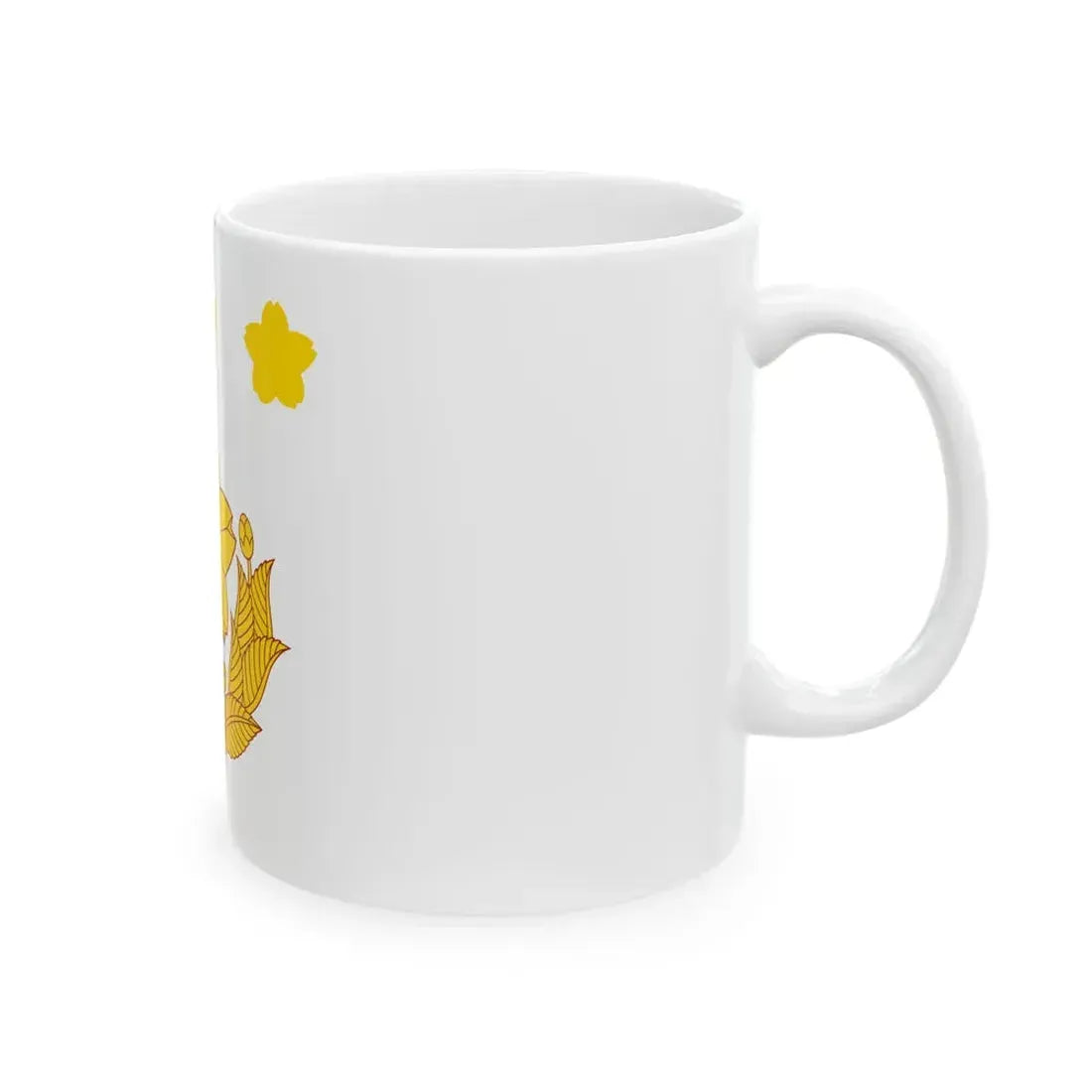 Flag of the Division Commander of the Ground Self-Defense Force Japan (Japan) White Coffee Mug - Go Mug Yourself