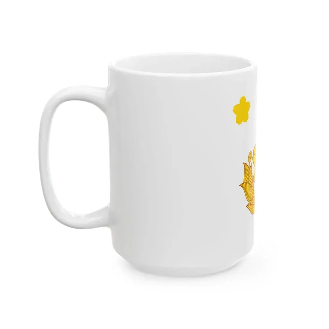 Flag of the Division Commander of the Ground Self-Defense Force Japan (Japan) White Coffee Mug - Go Mug Yourself