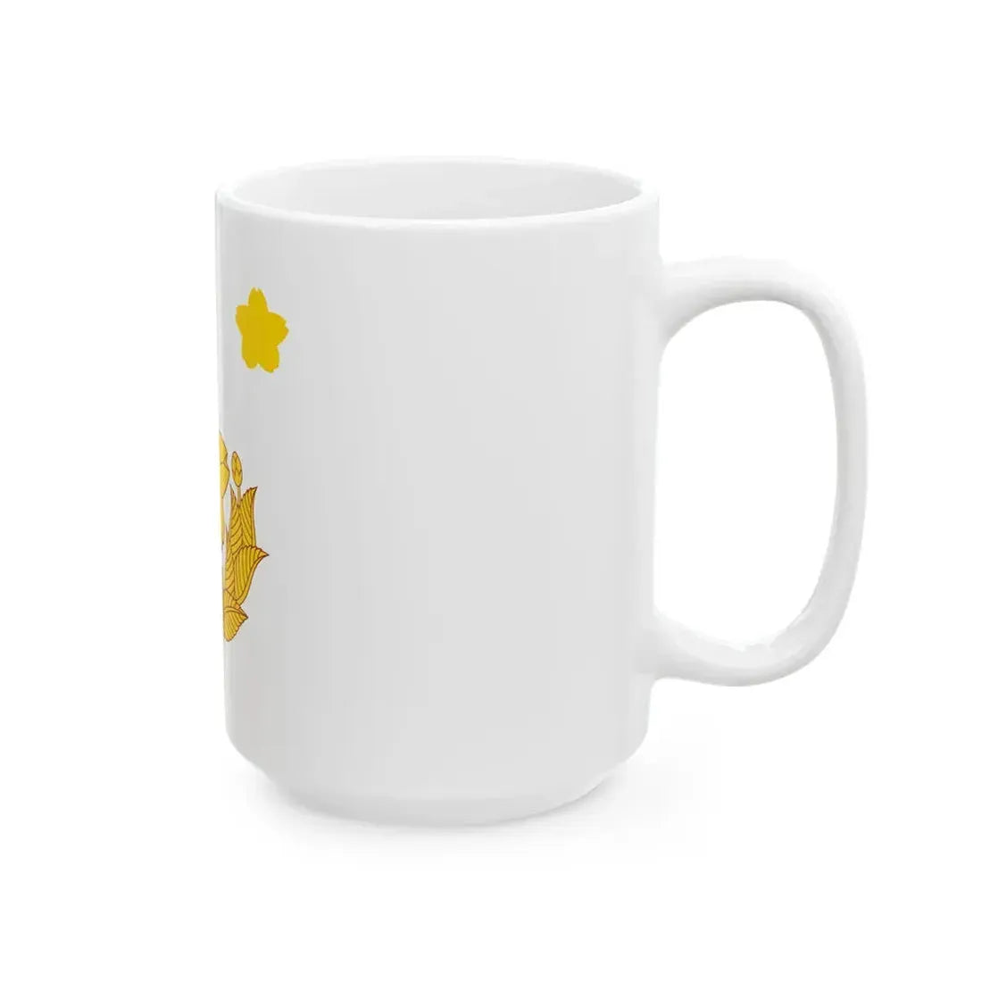 Flag of the Division Commander of the Ground Self-Defense Force Japan (Japan) White Coffee Mug - Go Mug Yourself