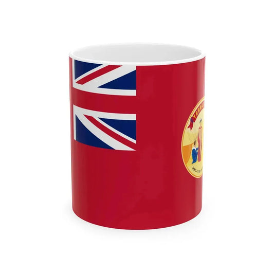 Flag of the Dominion of Newfoundland (Canada) White Coffee Mug 11oz - Go Mug Yourself
