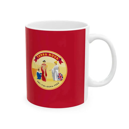 Flag of the Dominion of Newfoundland (Canada) White Coffee Mug - Go Mug Yourself