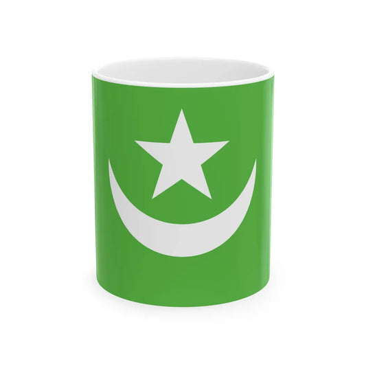 Flag of the Drogheda Steam Packet Company (Ireland) White Coffee Mug 11oz - Go Mug Yourself
