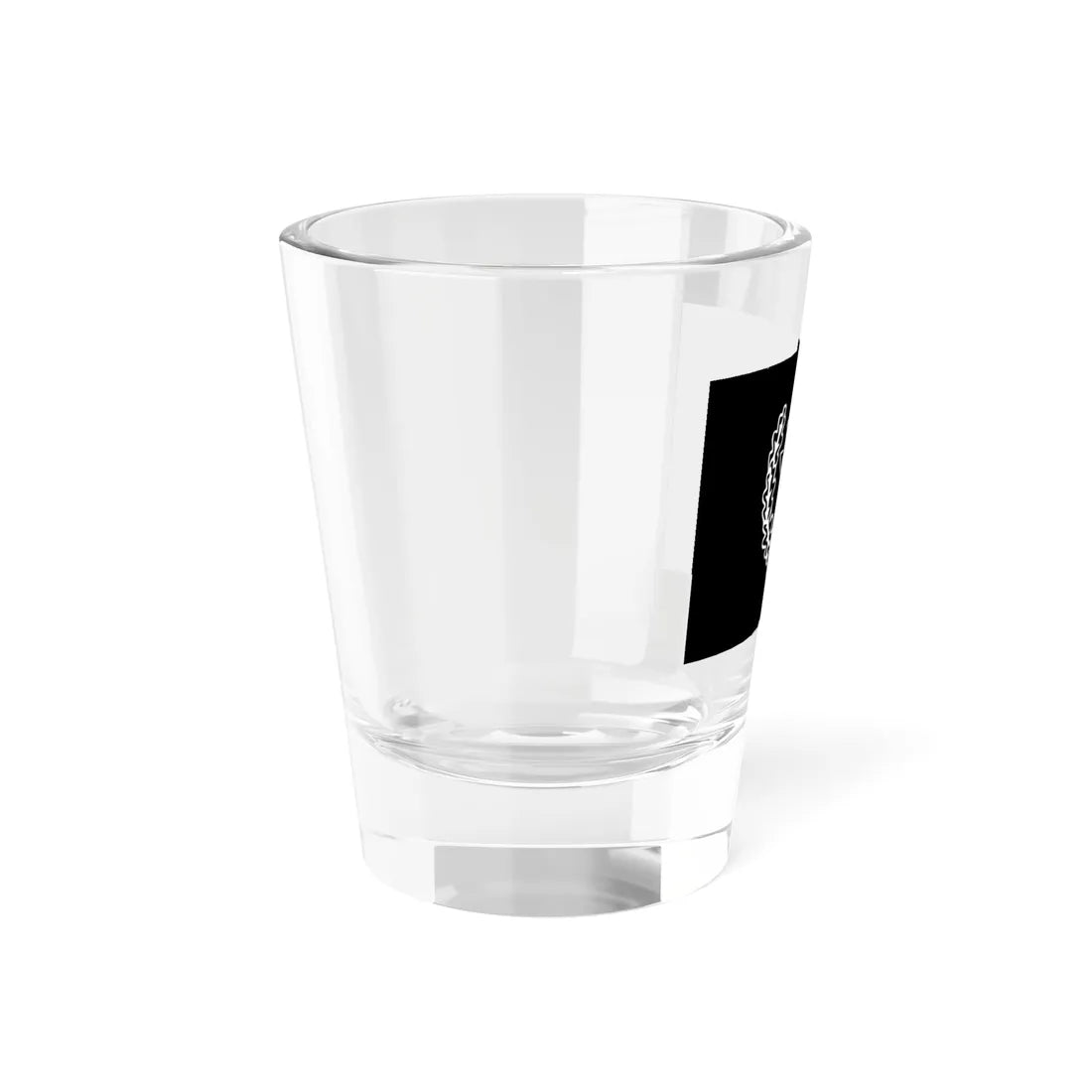 Flag of the DShRG Rusich variant (Russia) Shot Glass 1.5oz - Go Mug Yourself