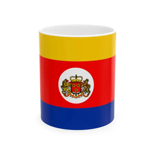 Flag of the Duchy of Arenburg c. 1771-1801 (Germany) White Coffee Mug 11oz - Go Mug Yourself