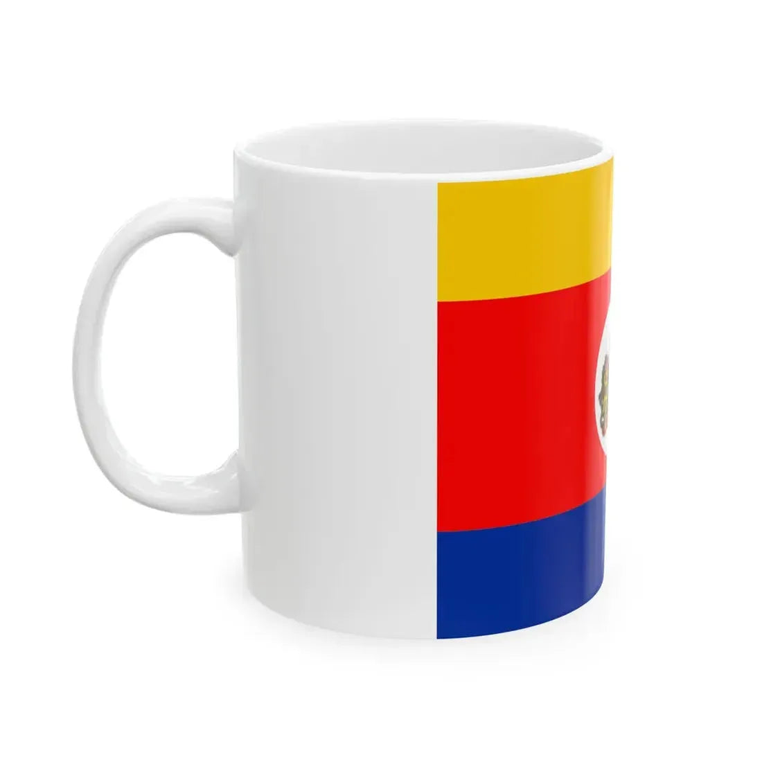 Flag of the Duchy of Arenburg c. 1771-1801 (Germany) White Coffee Mug - Go Mug Yourself