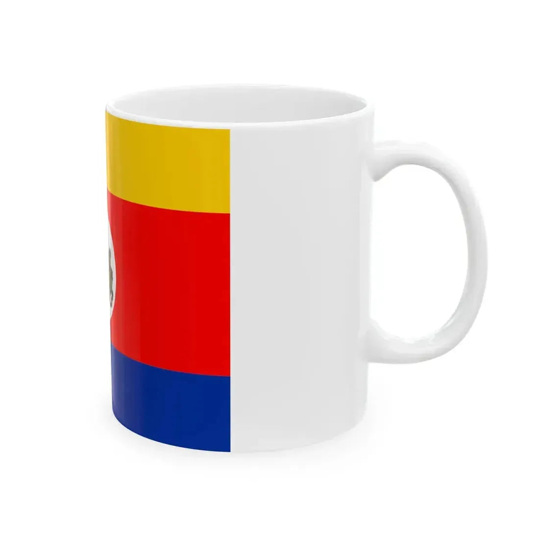 Flag of the Duchy of Arenburg c. 1771-1801 (Germany) White Coffee Mug - Go Mug Yourself