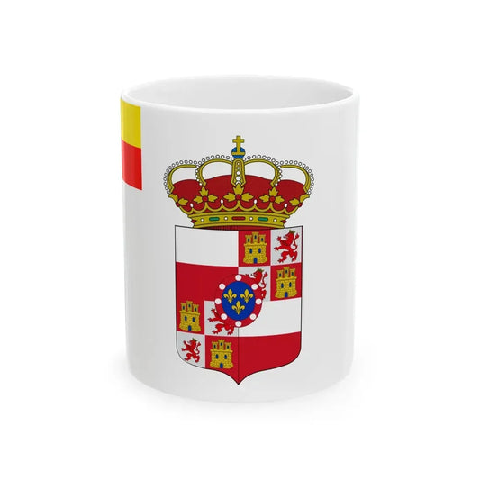 Flag of the Duchy of Lucca (Italy) White Coffee Mug 11oz - Go Mug Yourself