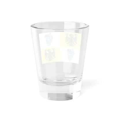 Flag of the Duchy of Milan 1450 2-3 ratio (Italy) Shot Glass 1.5oz - Go Mug Yourself