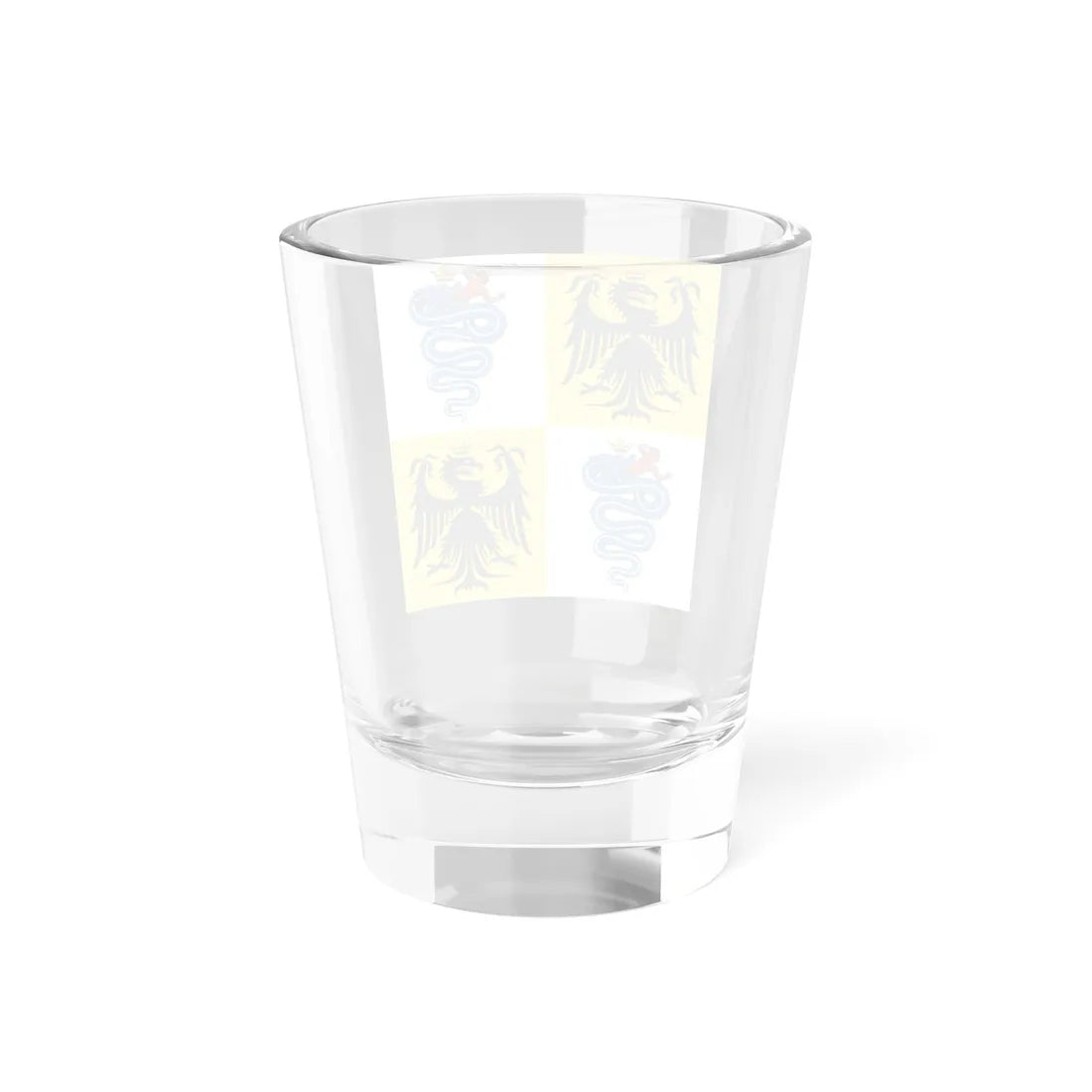 Flag of the Duchy of Milan 1450 (Italy) Shot Glass 1.5oz - Go Mug Yourself
