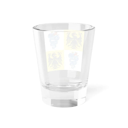 Flag of the Duchy of Milan 1450 (Italy) Shot Glass 1.5oz - Go Mug Yourself