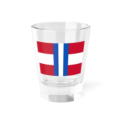 Flag of the Duchy of Modena (Italy) Shot Glass 1.5oz 1.5oz - Go Mug Yourself