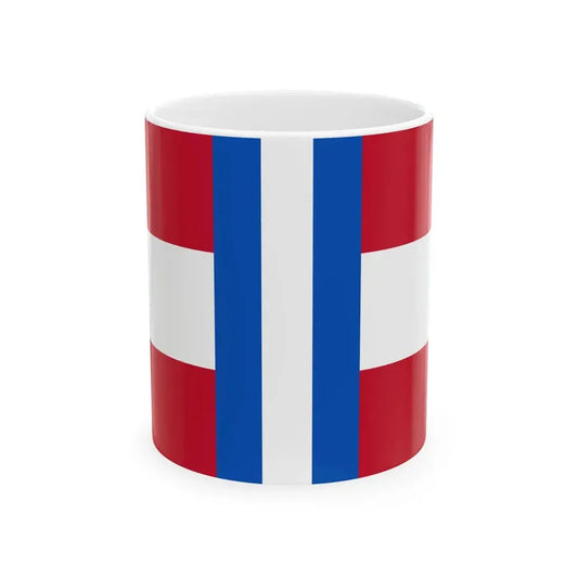 Flag of the Duchy of Modena (Italy) White Coffee Mug 11oz - Go Mug Yourself
