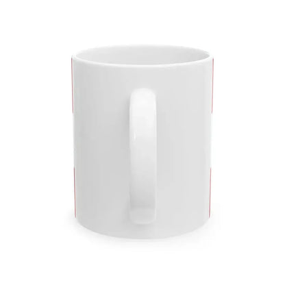 Flag of the Duchy of Modena (Italy) White Coffee Mug - Go Mug Yourself