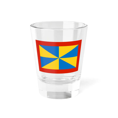 Flag of the Duchy of Parma 1851-1859 (Italy) Shot Glass 1.5oz 1.5oz - Go Mug Yourself