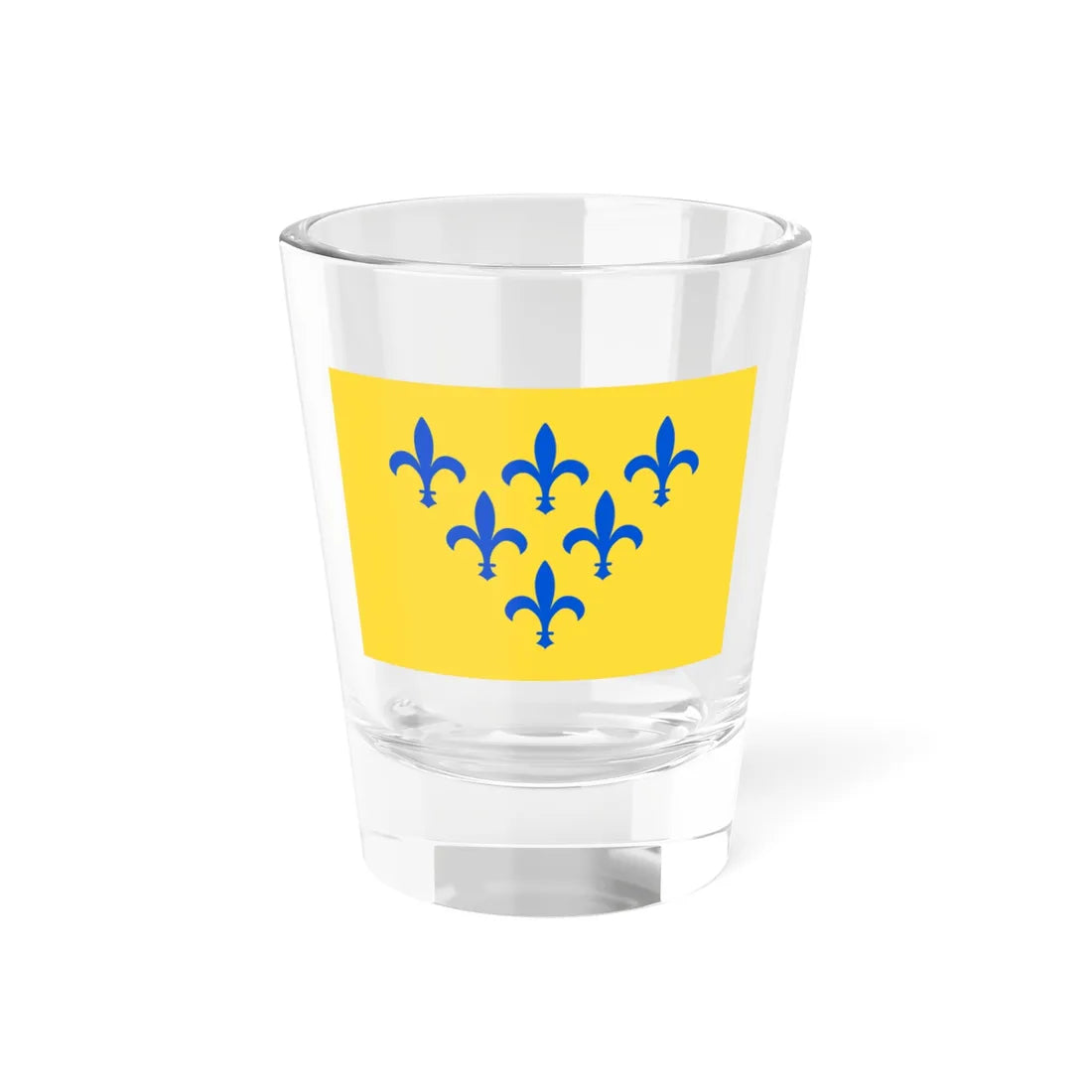 Flag of the Duchy of Parma (Italy) Shot Glass 1.5oz 1.5oz - Go Mug Yourself
