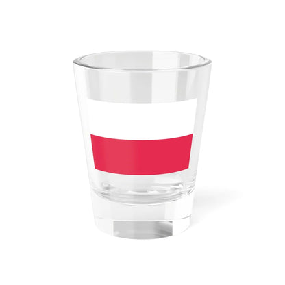 Flag of the Duchy of Warsaw (Poland) Shot Glass 1.5oz 1.5oz - Go Mug Yourself