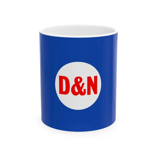 Flag of the Dundalk and Newry Steam Packet Company (Ireland) White Coffee Mug 11oz - Go Mug Yourself