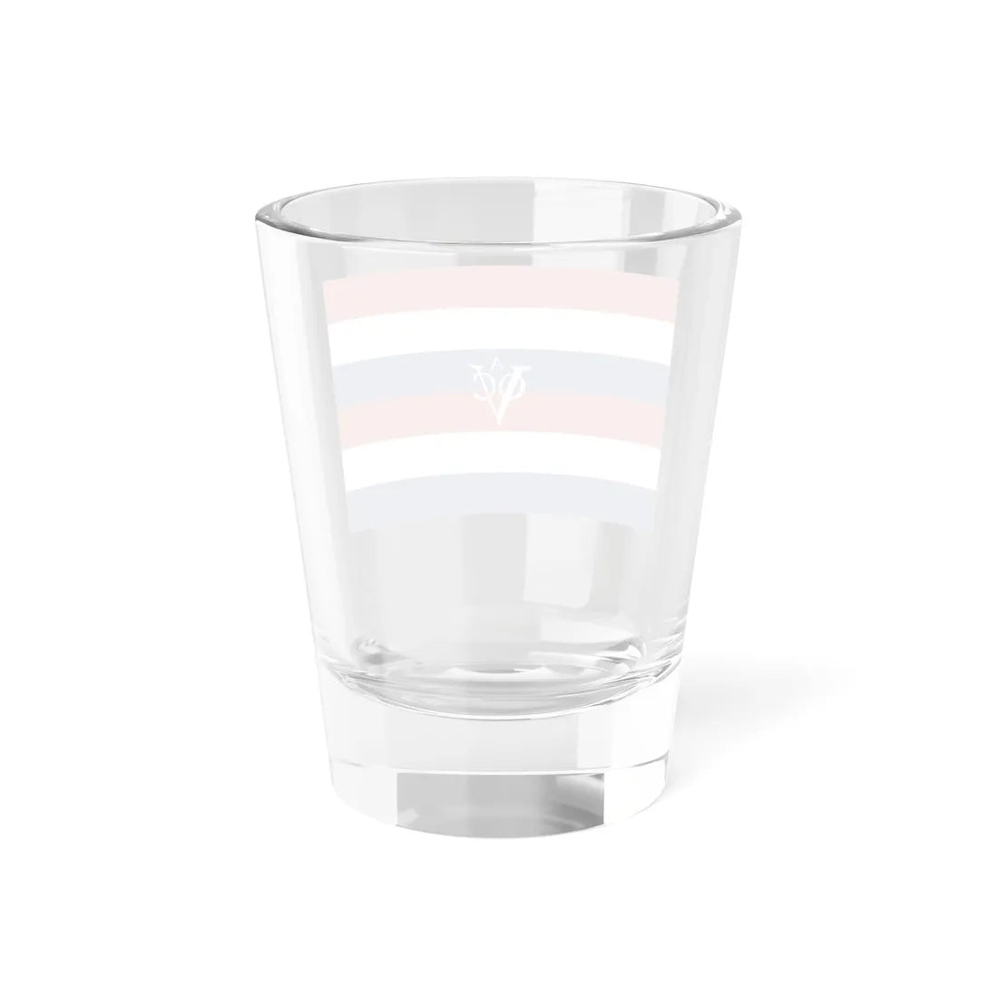 Flag of the Dutch East India Company Amsterdam Chamber - dubbele Statenvlag (Netherlands) Shot Glass 1.5oz - Go Mug Yourself