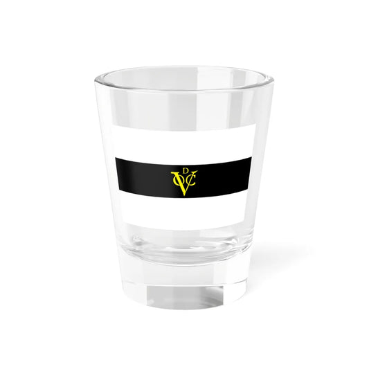Flag of the Dutch East India Company Delft Chamber (Netherlands) Shot Glass 1.5oz 1.5oz - Go Mug Yourself