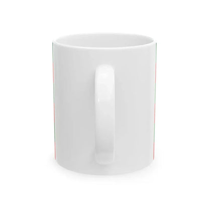 Flag of the Dutch East India Company Enkhuizen Chamber (Netherlands) White Coffee Mug - Go Mug Yourself