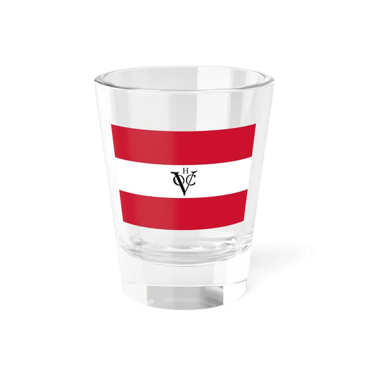Flag of the Dutch East India Company Hoorn Chamber (Netherlands) Shot Glass 1.5oz 1.5oz - Go Mug Yourself