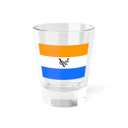 Flag of the Dutch East India Company Prinsenvlag (Netherlands) Shot Glass 1.5oz 1.5oz - Go Mug Yourself