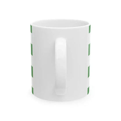Flag of the Dutch East India Company Rotterdam Chamber (Netherlands) White Coffee Mug - Go Mug Yourself