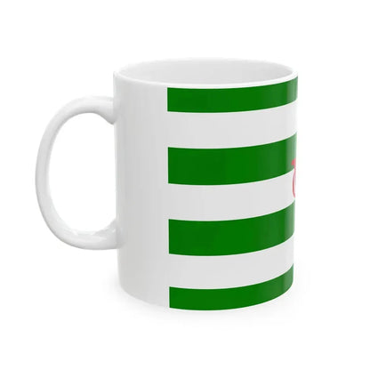 Flag of the Dutch East India Company Rotterdam Chamber (Netherlands) White Coffee Mug - Go Mug Yourself