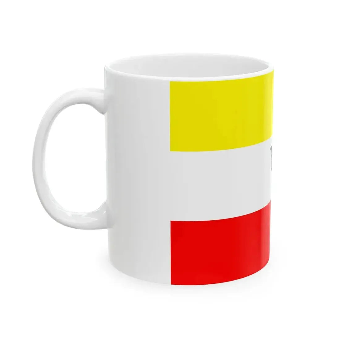 Flag of the Dutch East India Company Zeeland Chamber (Netherlands) White Coffee Mug - Go Mug Yourself