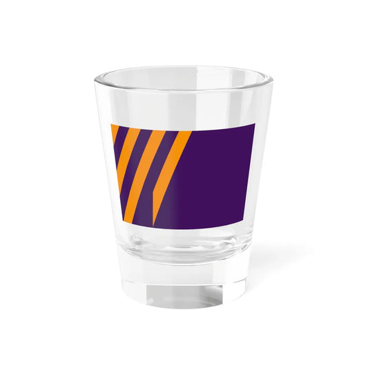Flag of the Dutch Ministry of Defence (Netherlands) Shot Glass 1.5oz 1.5oz - Go Mug Yourself