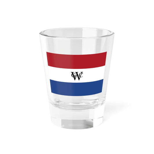 Flag of the Dutch West India Company (Netherlands) Shot Glass 1.5oz 1.5oz - Go Mug Yourself