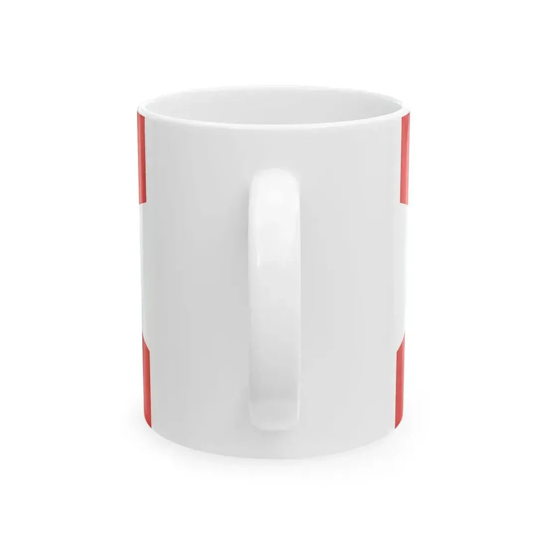 Flag of the Eastern Military District (Russia) White Coffee Mug - Go Mug Yourself