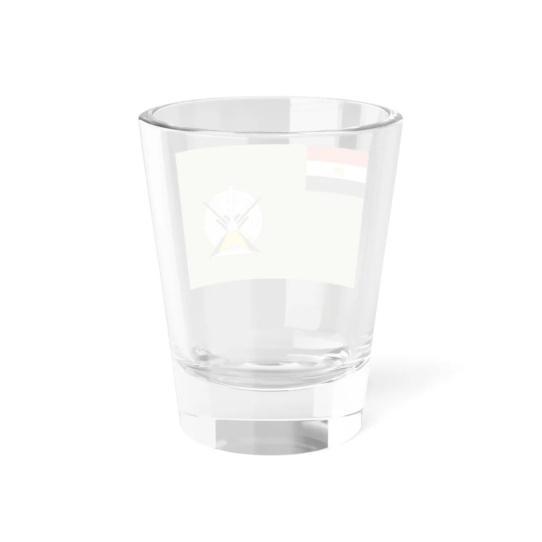 Flag of the Egyptian Air Defense Forces (Egypt) Shot Glass 1.5oz - Go Mug Yourself