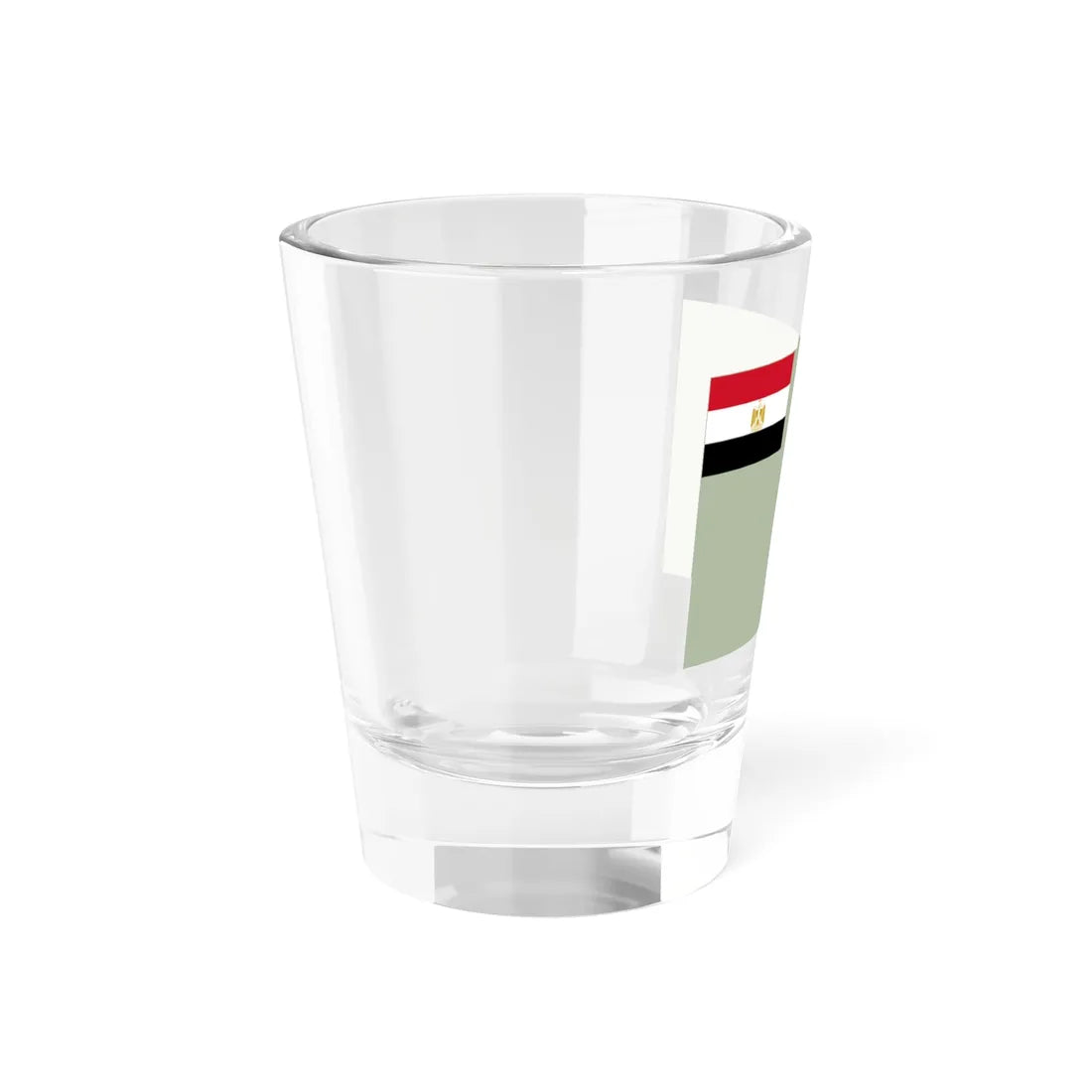 Flag of the Egyptian Air Defense Forces (Egypt) Shot Glass 1.5oz - Go Mug Yourself