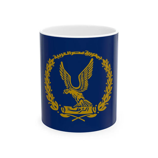 Flag of the Egyptian Police (Egypt) White Coffee Mug 11oz - Go Mug Yourself