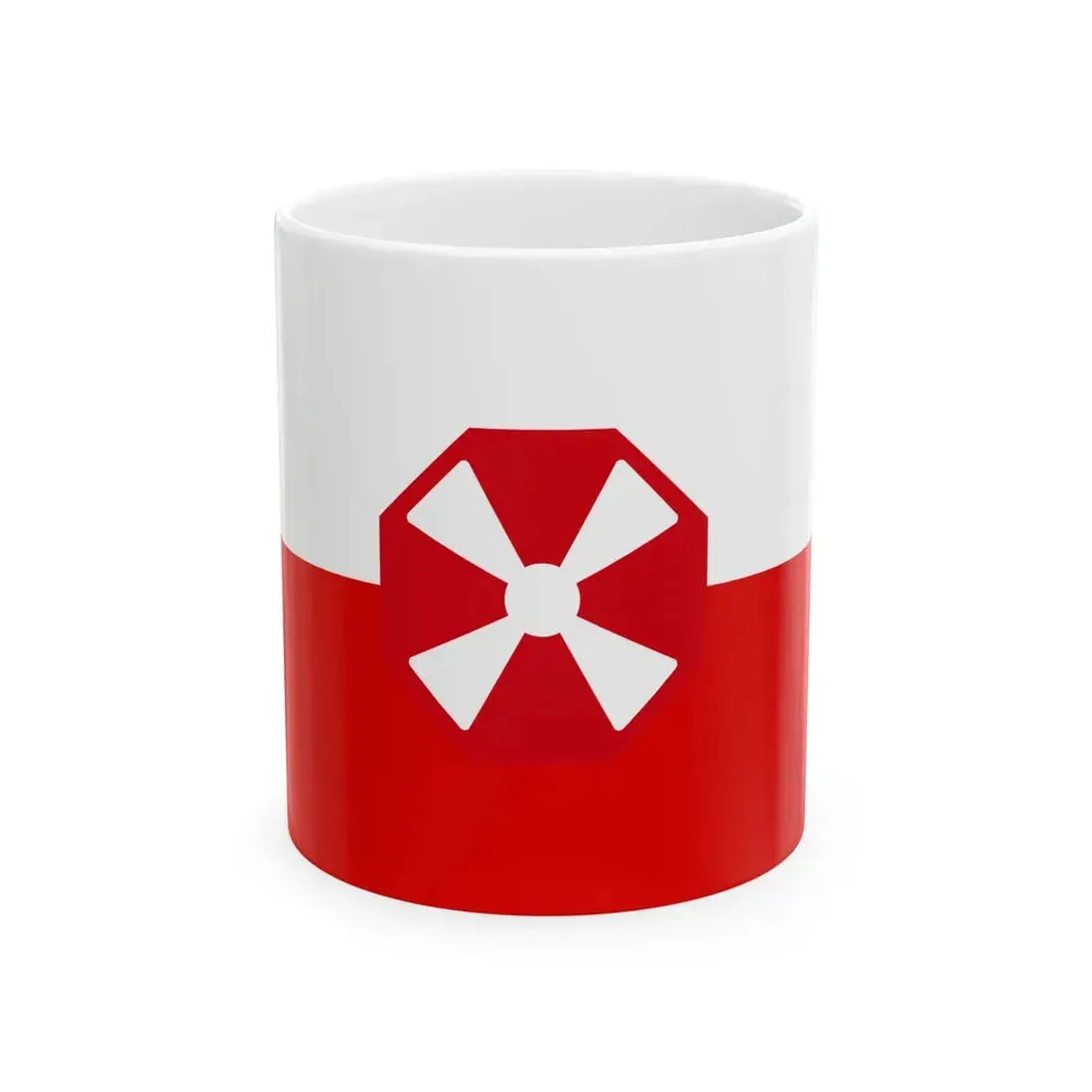 Flag of the Eighth United States Army (United States) White Coffee Mug 11oz - Go Mug Yourself