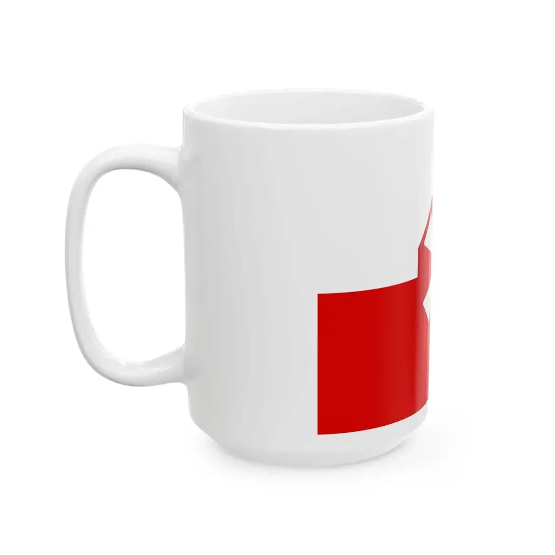 Flag of the Eighth United States Army (United States) White Coffee Mug - Go Mug Yourself