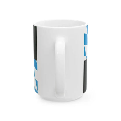 Flag of the Electorate of Bavaria (Germany) White Coffee Mug - Go Mug Yourself