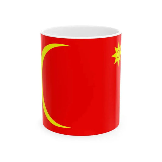 Flag of the Emirate of Hail 1835 - 1920 (Saudi Arabia) White Coffee Mug 11oz - Go Mug Yourself