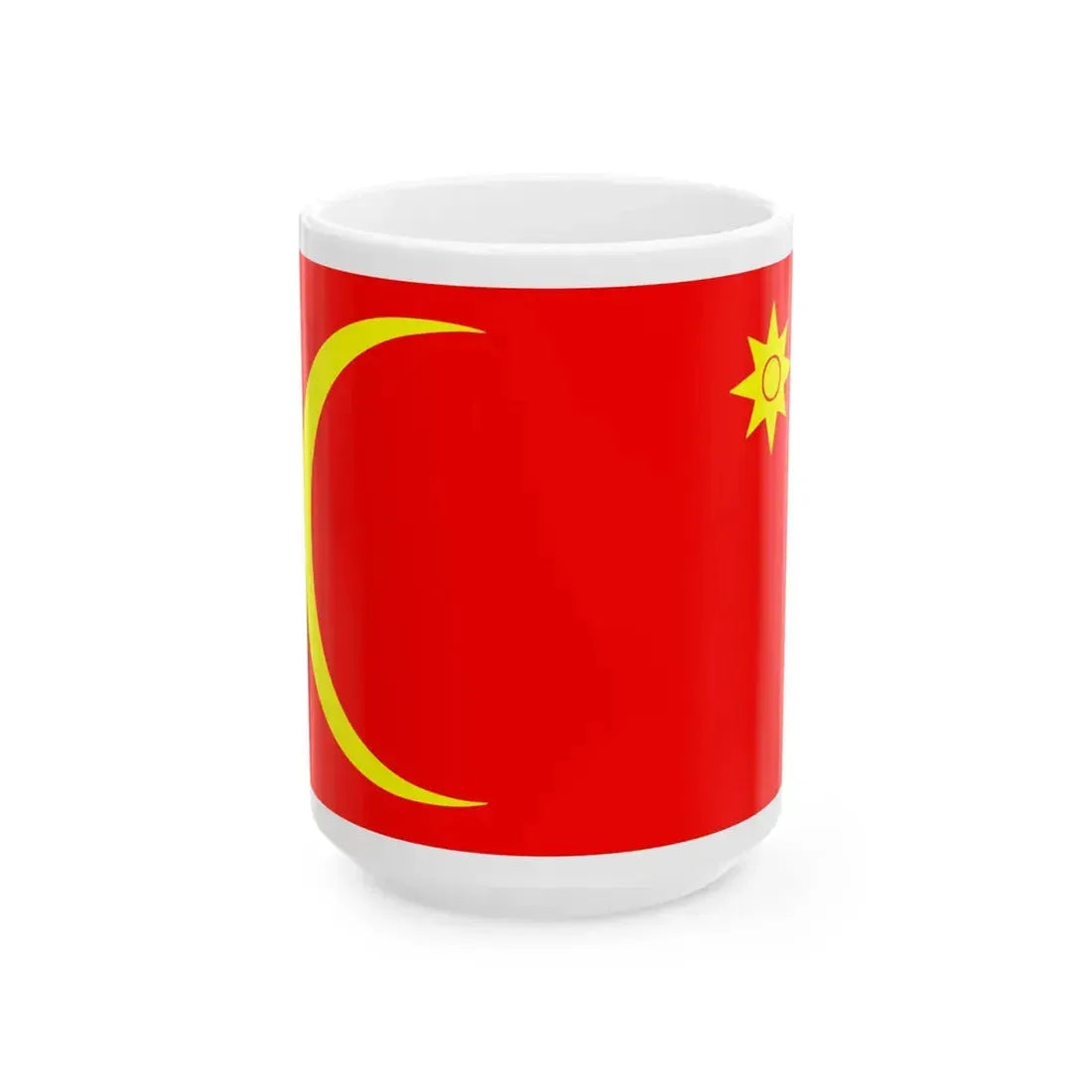 Flag of the Emirate of Hail 1835 - 1920 (Saudi Arabia) White Coffee Mug 15oz - Go Mug Yourself