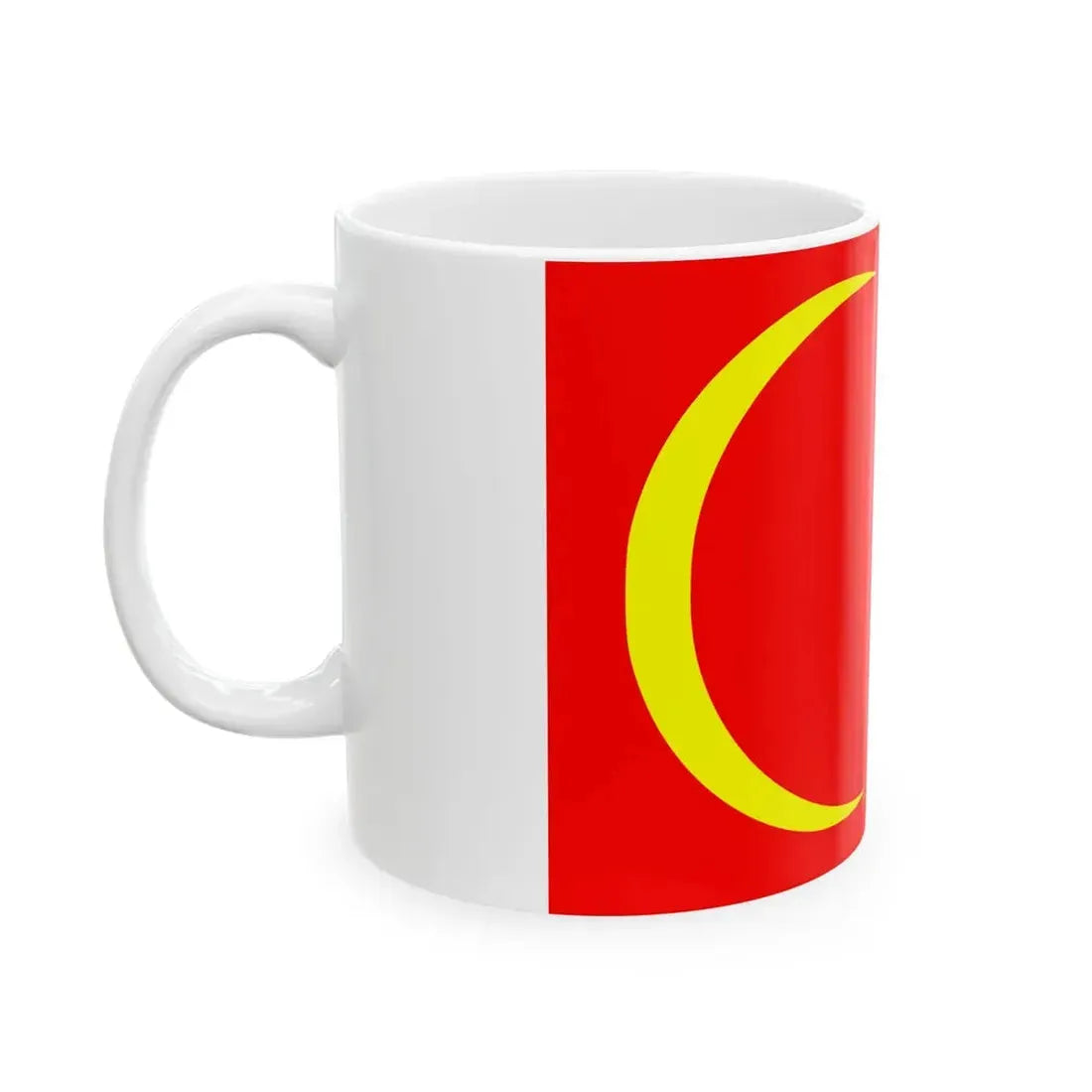 Flag of the Emirate of Hail 1835 - 1920 (Saudi Arabia) White Coffee Mug - Go Mug Yourself