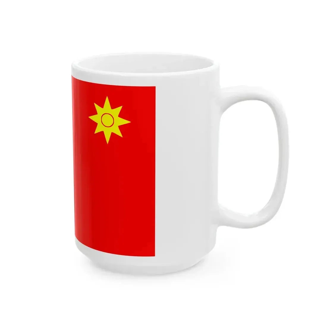 Flag of the Emirate of Hail 1835 - 1920 (Saudi Arabia) White Coffee Mug - Go Mug Yourself
